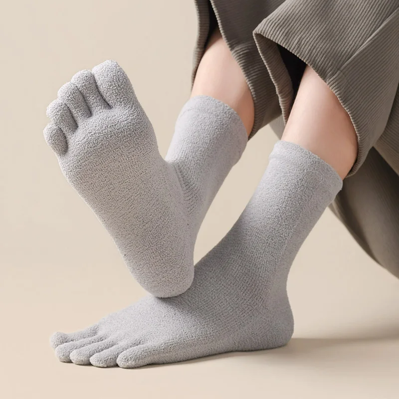 6/12 Pairs Thick Thermal Split - đánh giá và giá Toe Sock Split