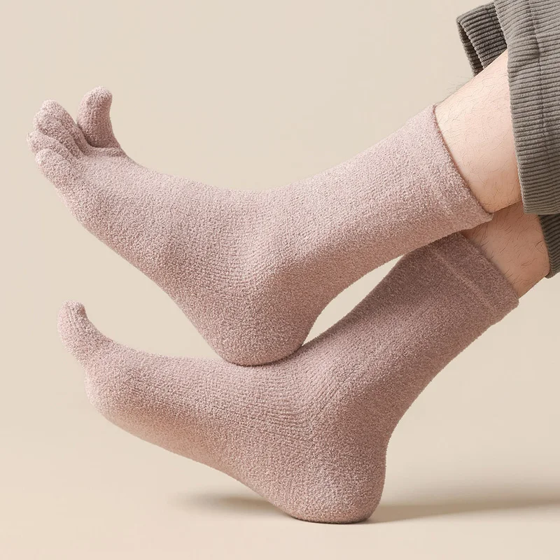 6/12 Pairs Thick Thermal Split - đánh giá và giá Toe Sock Split