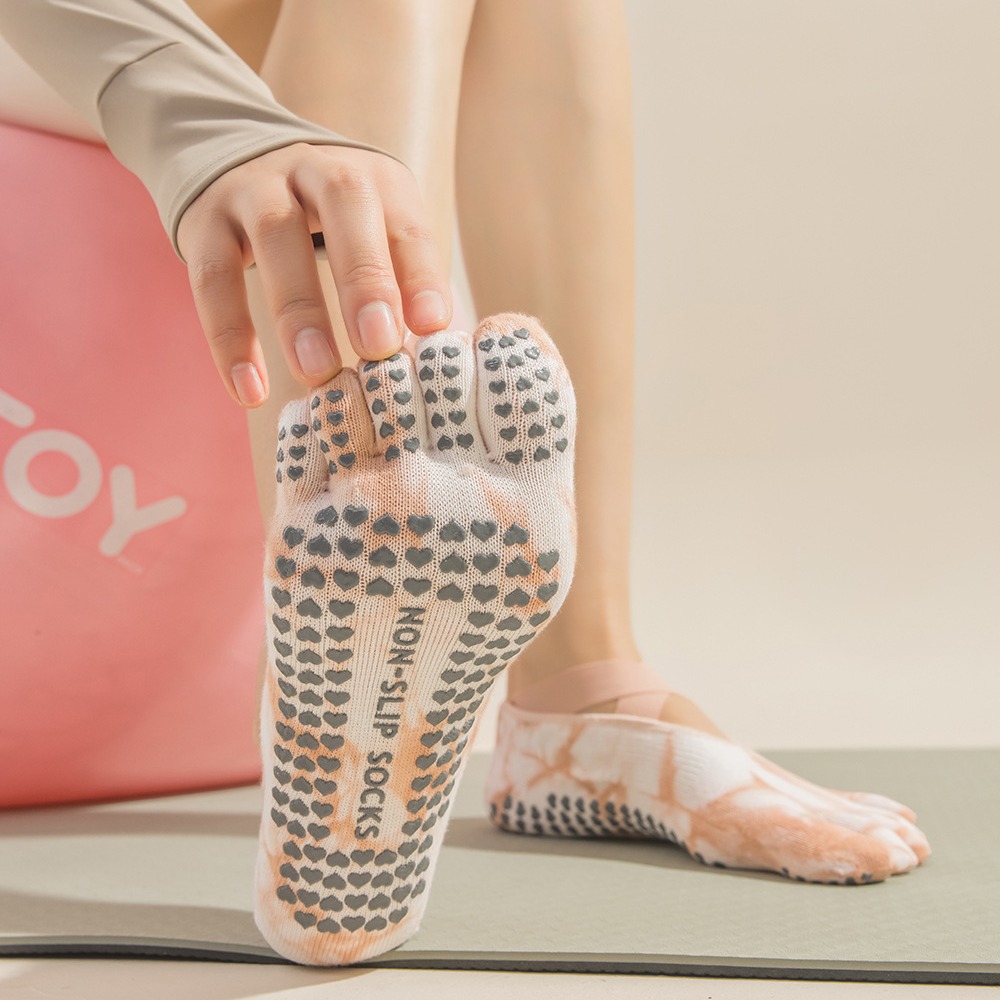 Tie-Dye Women's Five Finger Gr - đánh giá và giá Toe Sock Split