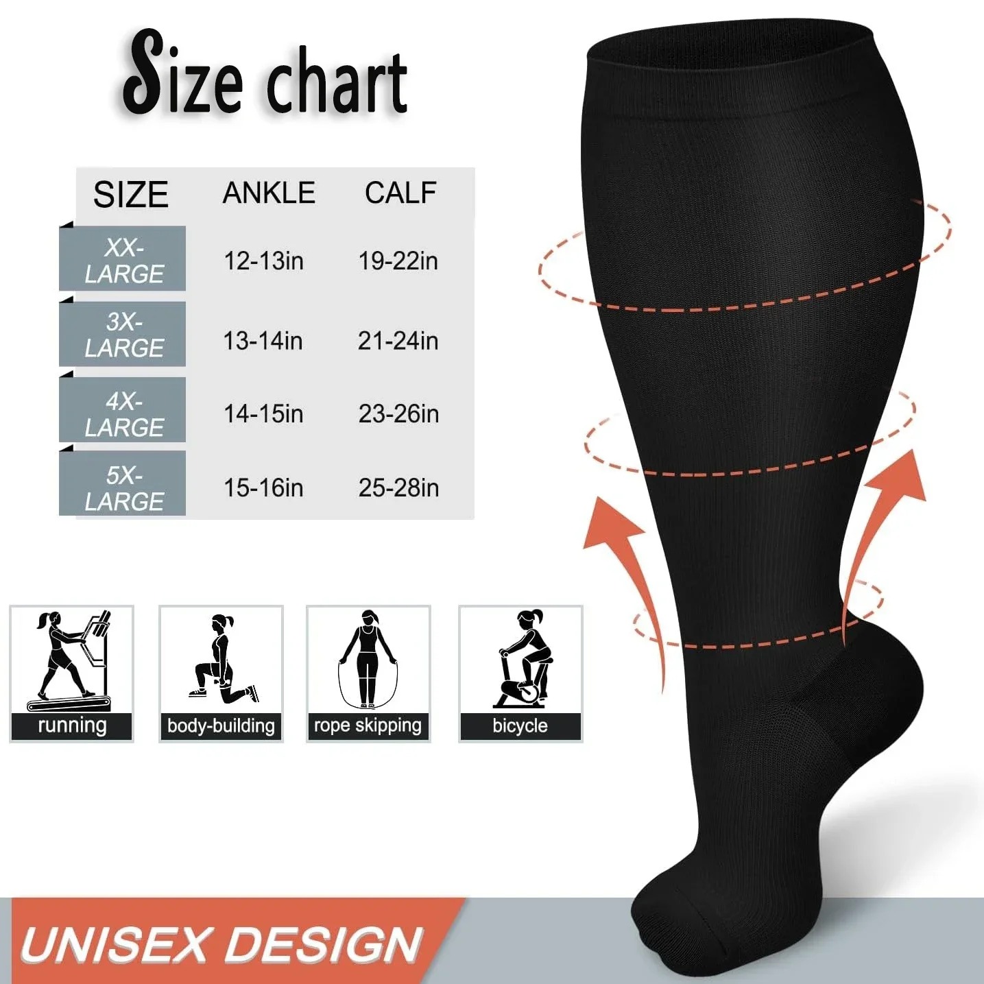 Plus Size Compression Socks fo - đánh giá và giá Compression Sleeve Calf