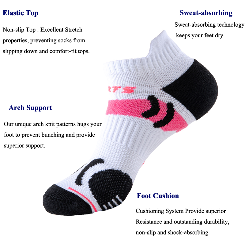 WRELS 1/2/3 Pairs Athletic Soc - đánh giá và giá Athletic Sock Cushion